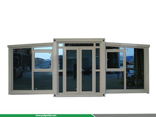 40ft Expandable Prefab Modular House Temporary Office