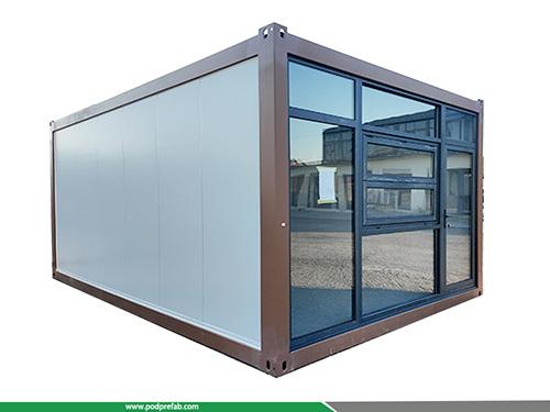 6.4m Commercial Street Prefabricated Container House