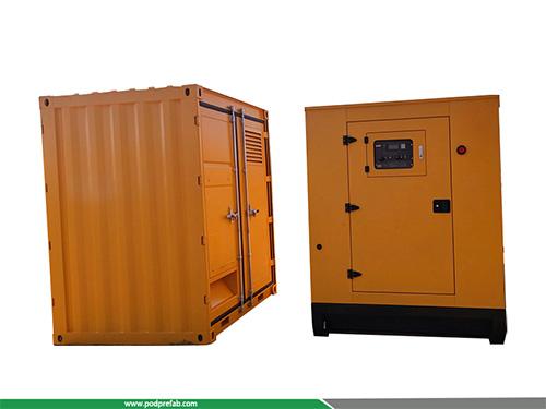 Containerized Hybrid Diesel Generator Battery Storage System