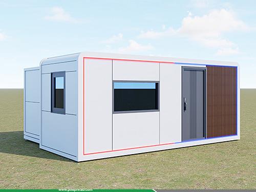 Foldable Container Cabin Expandable Apple Cabin Prefabricated House