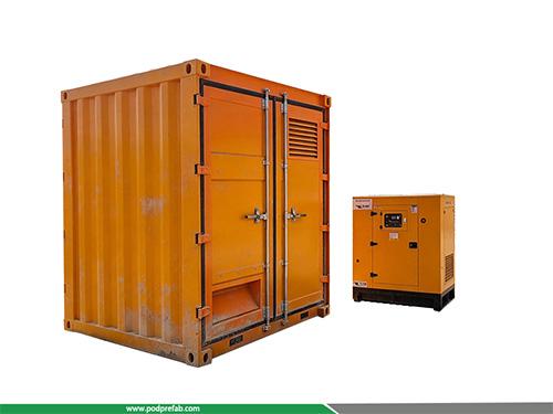 Integrated Container Power Station Combined with Diesel Genset and Battery Energy Storage