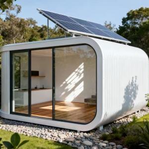 Solar-Powered House